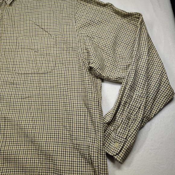 Abercrombie Fitch Plaid Long Sleeve Button Down Shirt Men XL 100% cotton - Picture 2 of 9